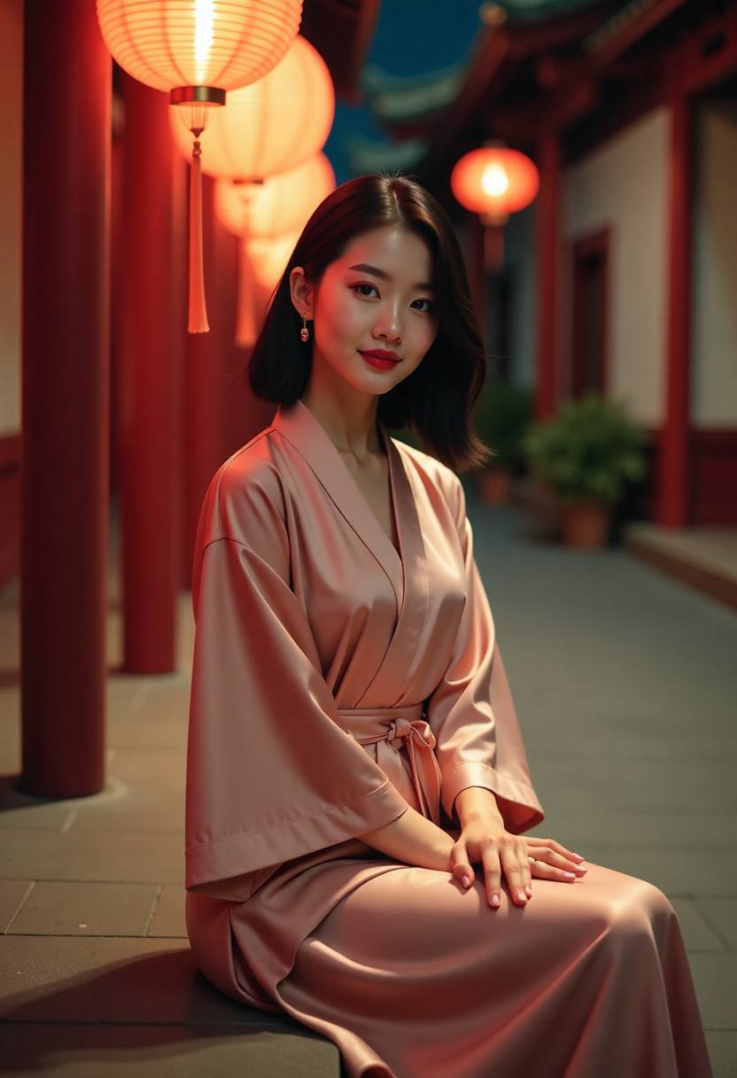 夜色未署名短剧海报